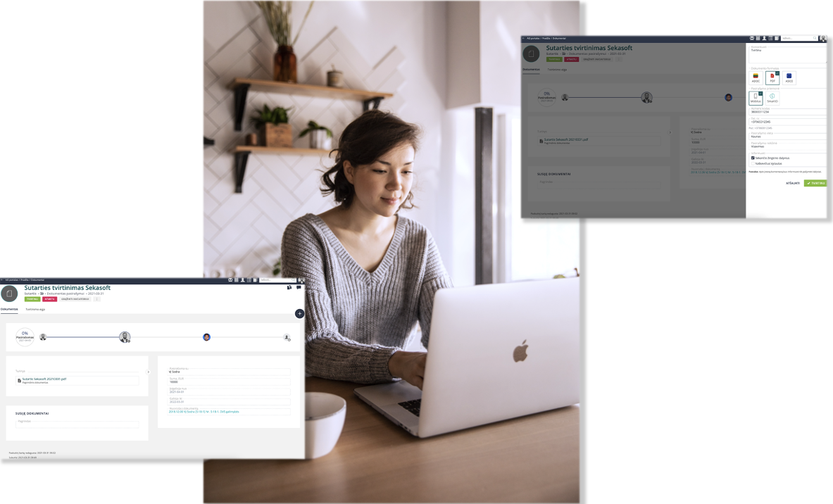 Elektroninis parašas - Sekasoft